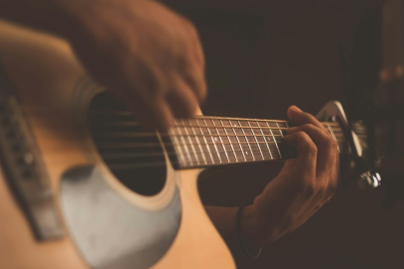 Acoustic guitar — repair and restoration work